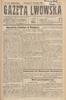Gazeta Lwowska. 1922, nr 204