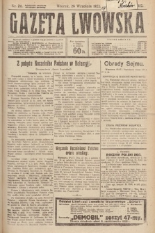 Gazeta Lwowska. 1922, nr 211