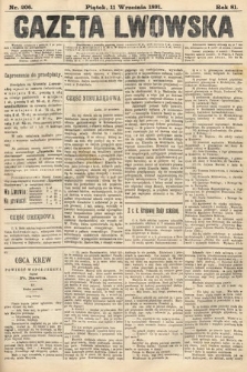 Gazeta Lwowska. 1891, nr 206