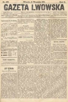 Gazeta Lwowska. 1891, nr 209