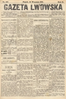Gazeta Lwowska. 1891, nr 218