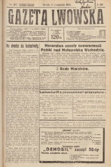 Gazeta Lwowska. 1922, nr 237