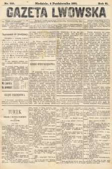 Gazeta Lwowska. 1891, nr 225