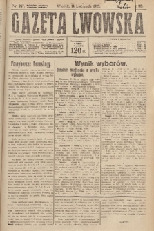Gazeta Lwowska. 1922, nr 247