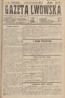 Gazeta Lwowska. 1922, nr 254