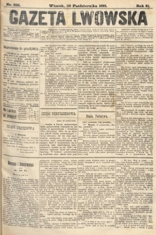 Gazeta Lwowska. 1891, nr 238