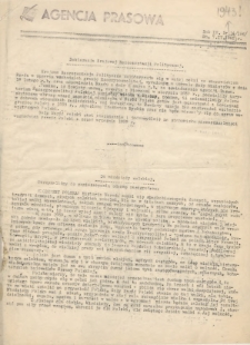 Agencja Prasowa. 1943, nr 14