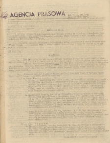 Agencja Prasowa. 1943, nr 33