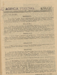 Agencja Prasowa. 1943, nr 34