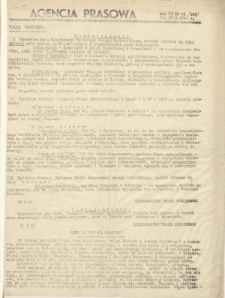 Agencja Prasowa. 1943, nr 43