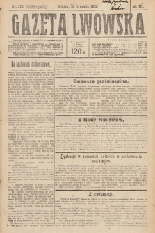 Gazeta Lwowska. 1922, nr 272