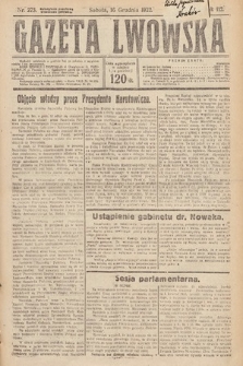 Gazeta Lwowska. 1922, nr 273