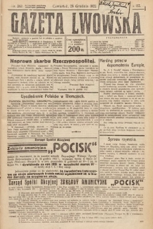 Gazeta Lwowska. 1922, nr 282