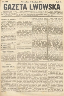 Gazeta Lwowska. 1891, nr 281