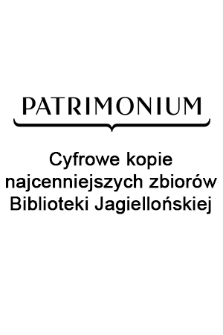 Patrimonium : cyfrowe kopie najcenniejszych zbiorów Biblioteki Jagiellońskiej