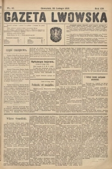 Gazeta Lwowska. 1919, nr 42