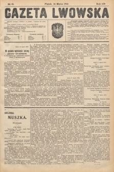 Gazeta Lwowska. 1919, nr 61