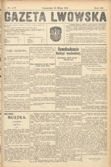 Gazeta Lwowska. 1919, nr 117