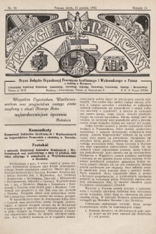Przegląd Graficzny : Organ Związku Organizacyj Przemysłu Graficznego i Wydawniczego w Polsce. R. 11, 1930, nr 53