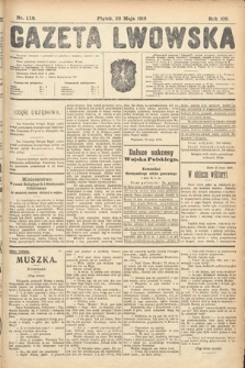 Gazeta Lwowska. 1919, nr 118
