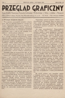 Przegląd Graficzny : Organ Związku Organizacyj Przemysłu Graficznego i Wydawniczego w Polsce z siedzibą w Warszawie. R. 18, 1937, nr 3