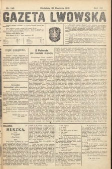 Gazeta Lwowska. 1919, nr 142