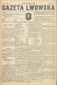 Gazeta Lwowska. 1919, nr 144