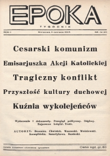 Epoka. 1933, nr 24