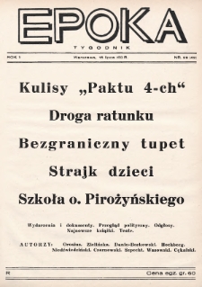 Epoka. 1933, nr 29