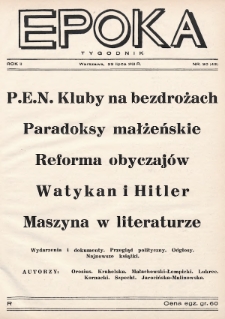 Epoka. 1933, nr 30