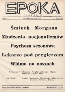 Epoka. 1933, nr 31