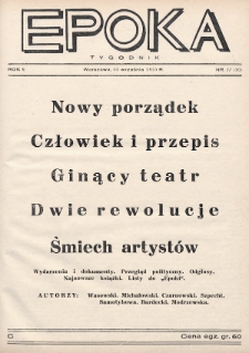 Epoka. 1933, nr 37