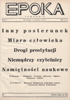 Epoka. 1933, nr 38