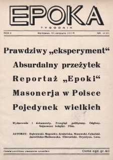 Epoka. 1933, nr 48