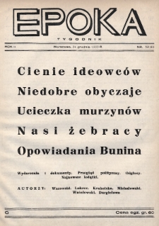 Epoka. 1933, nr 52