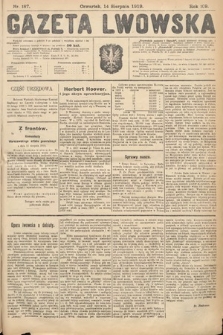 Gazeta Lwowska. 1919, nr 187