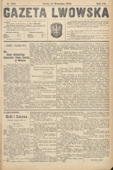 Gazeta Lwowska. 1919, nr 208