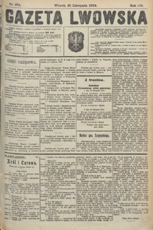 Gazeta Lwowska. 1919, nr 272