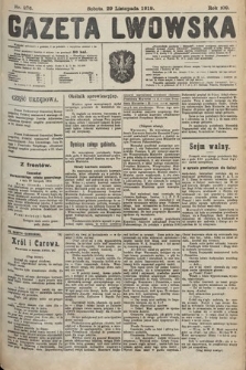 Gazeta Lwowska. 1919, nr 276