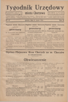 Tygodnik Urzędowy miasta Chorzowa.R.2, nr 15 (11 maja 1935)