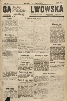 Gazeta Lwowska. 1927, nr 47