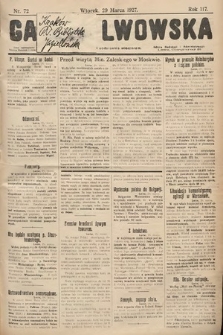 Gazeta Lwowska. 1927, nr 72