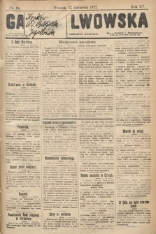 Gazeta Lwowska. 1927, nr 84
