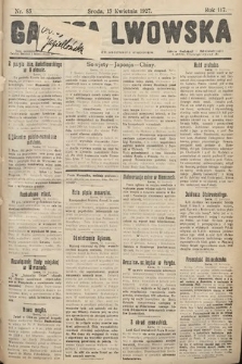 Gazeta Lwowska. 1927, nr 85