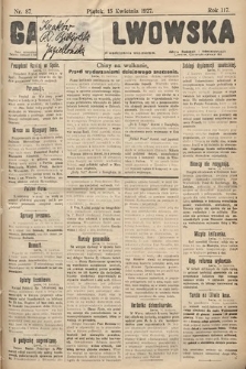 Gazeta Lwowska. 1927, nr 87