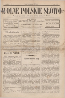 Wolne Polskie Słowo. R.2 [i.e.3], Nº 40 (1 maja 1889)