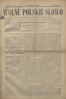 Wolne Polskie Słowo. R.4, Nº 63 (15 kwietnia 1890)