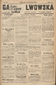 Gazeta Lwowska. 1927, nr 97