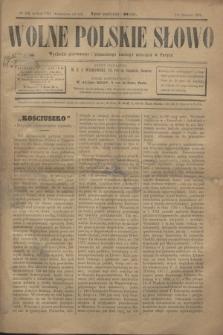 Wolne Polskie Słowo. R.8, № 162 (1 czerwca 1894) = R.13