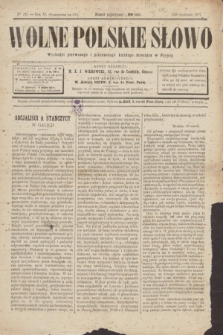 Wolne Polskie Słowo. R.11, N° 231 (15 kwietnia 1897) = R.16